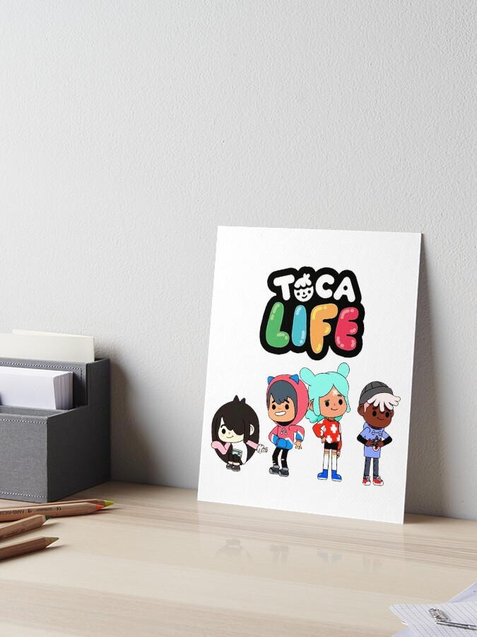 Toca life World characters in Gacha Life 