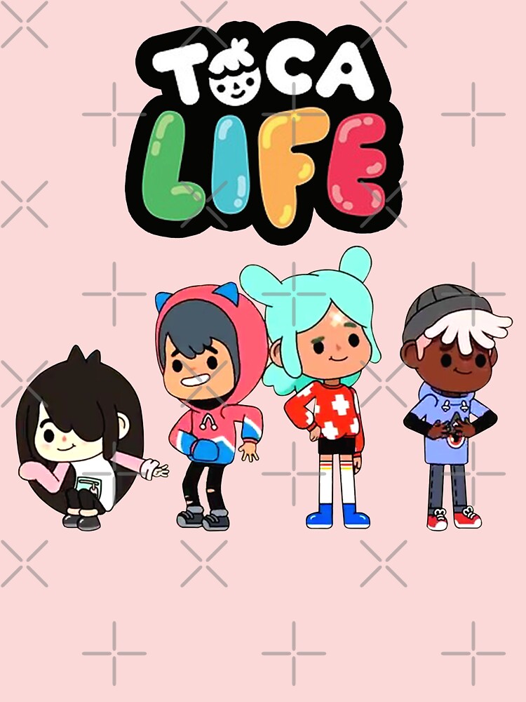 toca boca , toca life characters cute Kids T-Shirt for Sale by