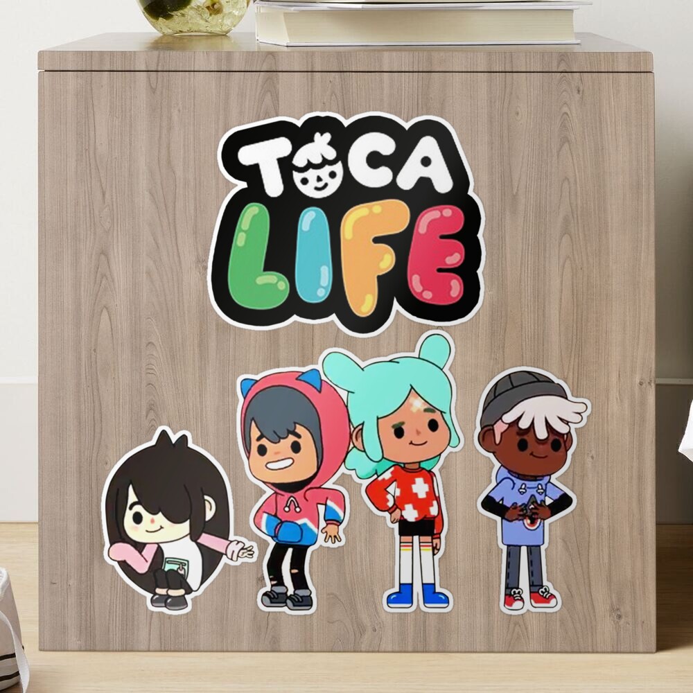 toca boca , toca life characters cute Sticker for Sale by ducany