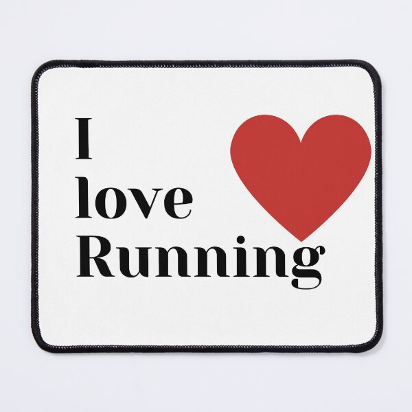 Item preview, I love running designed and sold by salvage203.