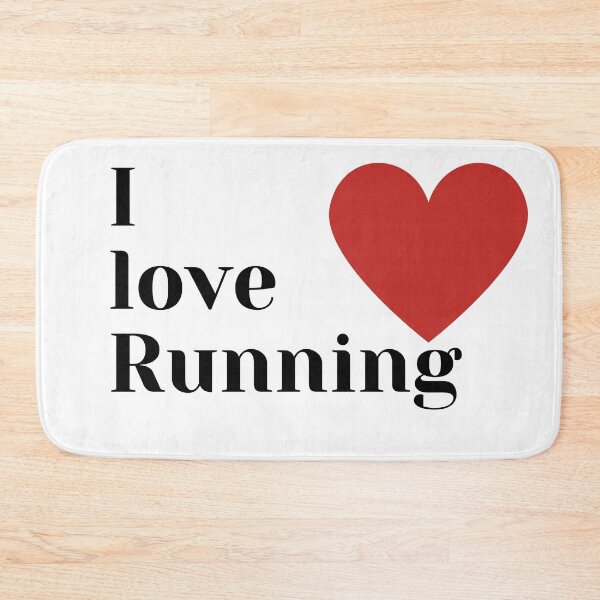 Item preview, I love running designed and sold by salvage203.