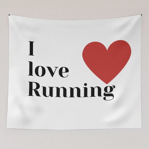 Item preview, I love running designed and sold by salvage203.