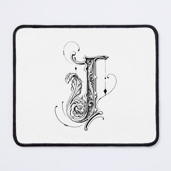 Item preview, Ornamental letter J designed and sold by Cretalyst.