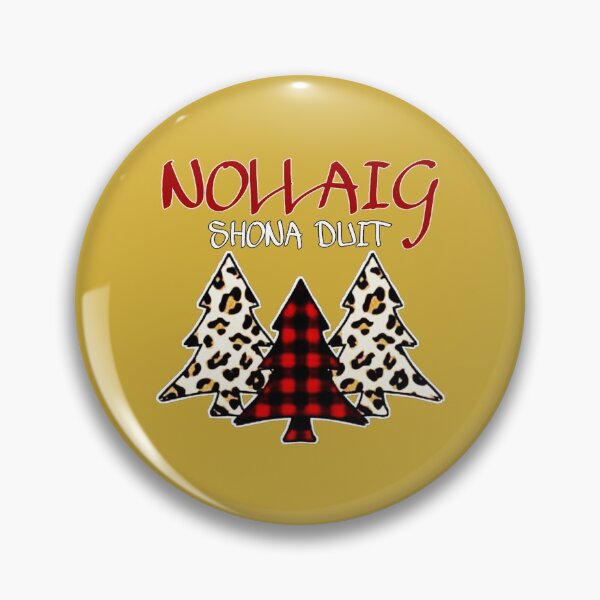 Item preview, Nollaig Shona Duit - Irish Happy Christmas Tree Design designed and sold by RaglanRose.
