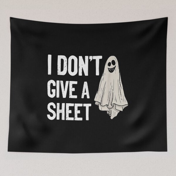 Item preview,  Dont Give Sheet Ghost Funny Halloween designed and sold by idabry.