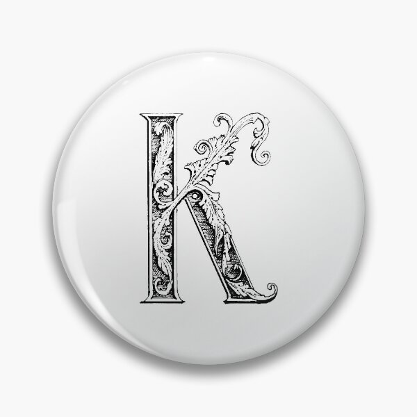 Item preview, Ornamental letter K designed and sold by Cretalyst.