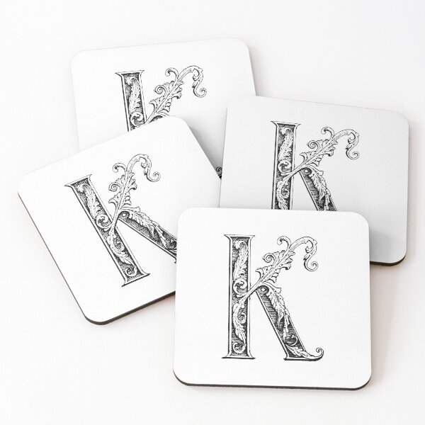 Item preview, Ornamental letter K designed and sold by Cretalyst.