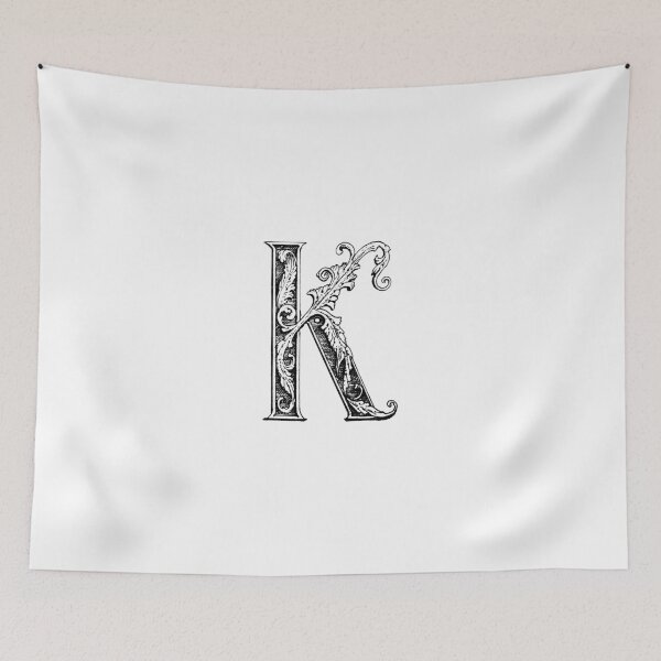 Item preview, Ornamental letter K designed and sold by Cretalyst.