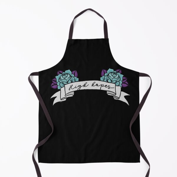 Item preview, Neon high hopes - traditional tattoo quote script designed and sold by morganbethdraws.