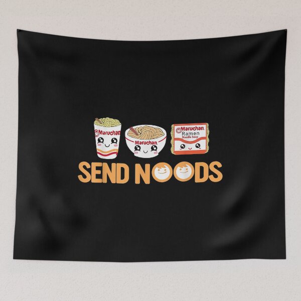 Item preview,  Send Noods Funny Food Ramen Noodle designed and sold by idabry.