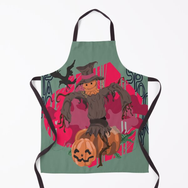 Item preview, spooky scare crow | stay spooky in pink | spooky scare crow with pumpkin | spookyshoppe designed and sold by Vibe Vault.