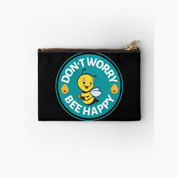 Item preview, Dont Worry Bee Happy - Bee Saying for Bee Lovers - Positive Quote as a Gift for Beekepers designed and sold by CaitU.