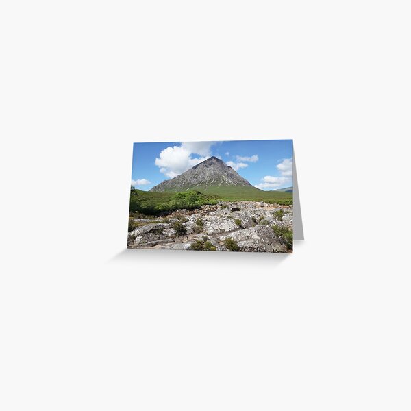 Buachaille Etive Mor 159, the Highlands , Scotland Greeting Card