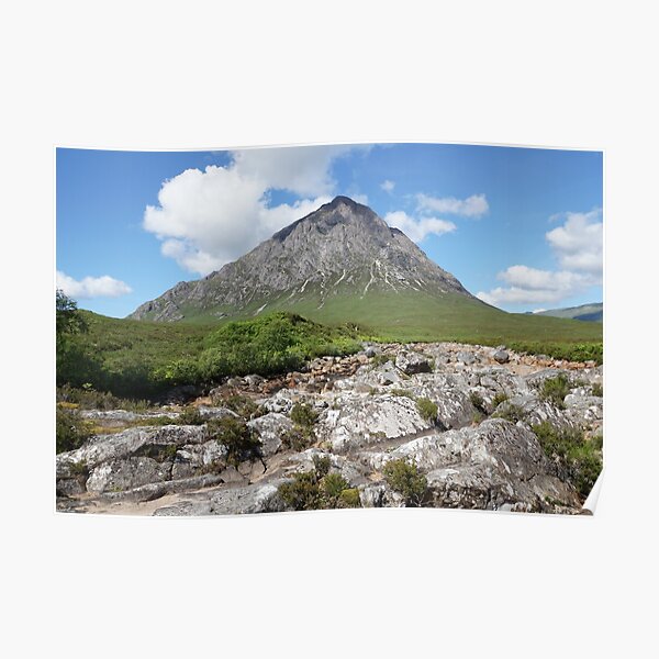 Buachaille Etive Mor 159, the Highlands , Scotland Poster