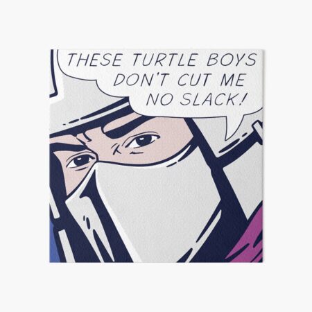 Pop Turtle-Hating-Man Art Board Print