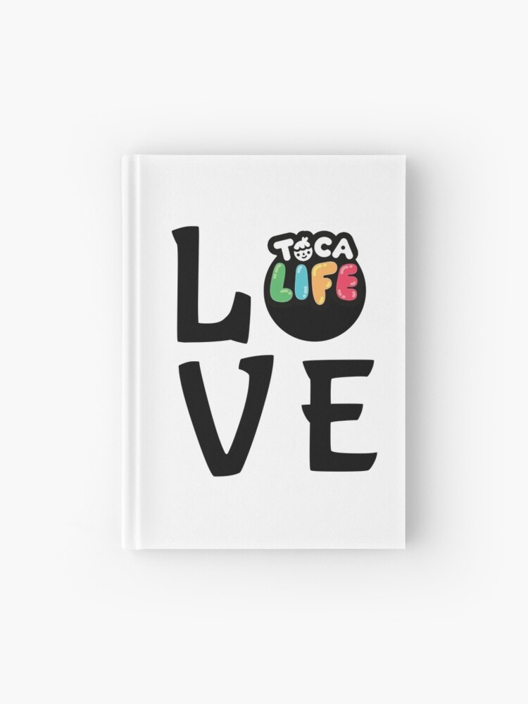 toca boca and gacha life Hardcover Journal for Sale by kader011