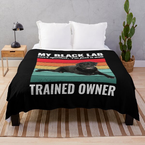 Item preview, Black Labrador Retriever Dog Lab Owner Trainer Vintage Retro designed and sold by CuteDesigns1.