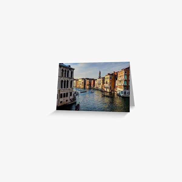 Grand Canal Venice Greeting Card