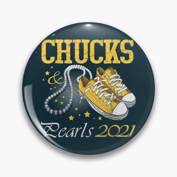 Item preview, Chucks and Pearls 2021 T-Shirt designed and sold by RachelCine.