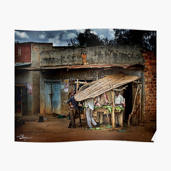 Uganda: The Butcher Shop Poster