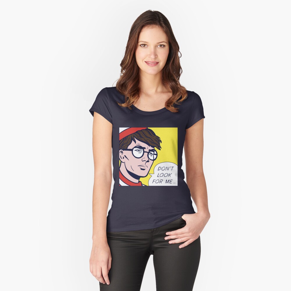 Item preview, Fitted Scoop T-Shirt designed and sold by Pipperdigs.