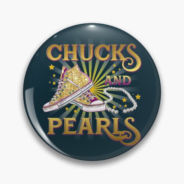 Item preview, Chucks and Pearls Crusher Tshirt designed and sold by RachelCine.