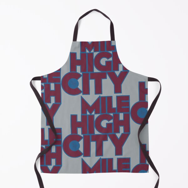 Item preview, Mile High City Typography - Burgundy and Blue designed and sold by that5280lady.