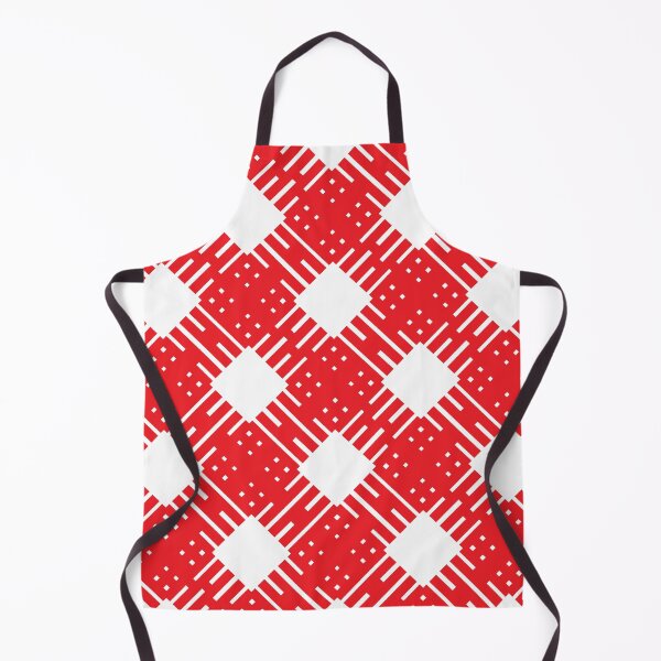 Item preview, Criss Cross Angled Dash Line Pattern 2 in Red designed and sold by Neil Feigeles.