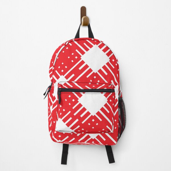 Item preview, Criss Cross Angled Dash Line Pattern 2 in Red designed and sold by Neil Feigeles.
