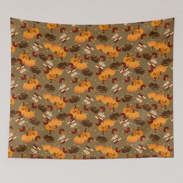 Item preview, Autumn October Elements Pattern designed and sold by YourSpace8.
