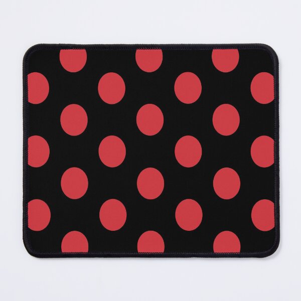 Item preview, Large RED and BLACK Polka Dots designed and sold by RachelMacht.