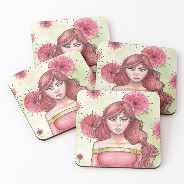 Item preview, Pink Dandelion lady designed and sold by balefyren.