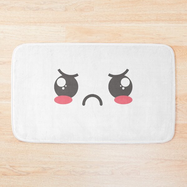 Item preview, Kawaii Frowny Face  designed and sold by Erie-Cole.