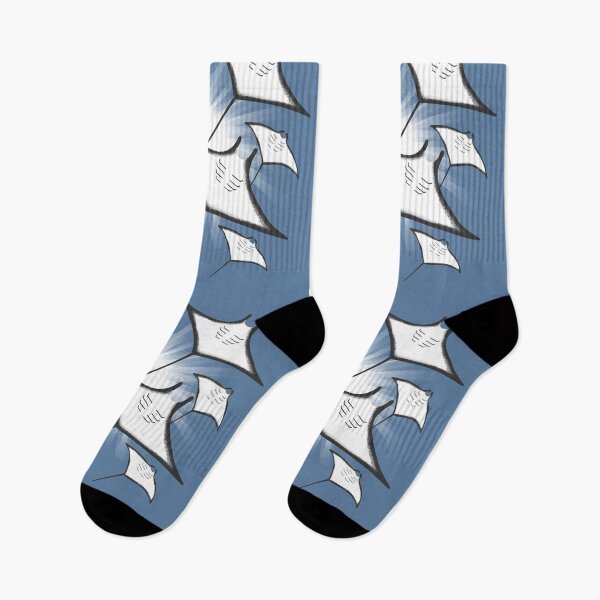 Item preview, Manta Rays pattern designed and sold by drawingKatarina.