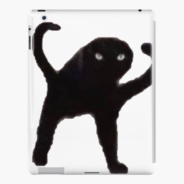 angry cat face meme iPad Case & Skin by auroragalavis