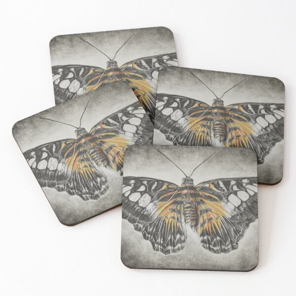 Item preview, Butterfly (Graphite, Coloured Pencil, Charcoal) designed and sold by dchfineart.