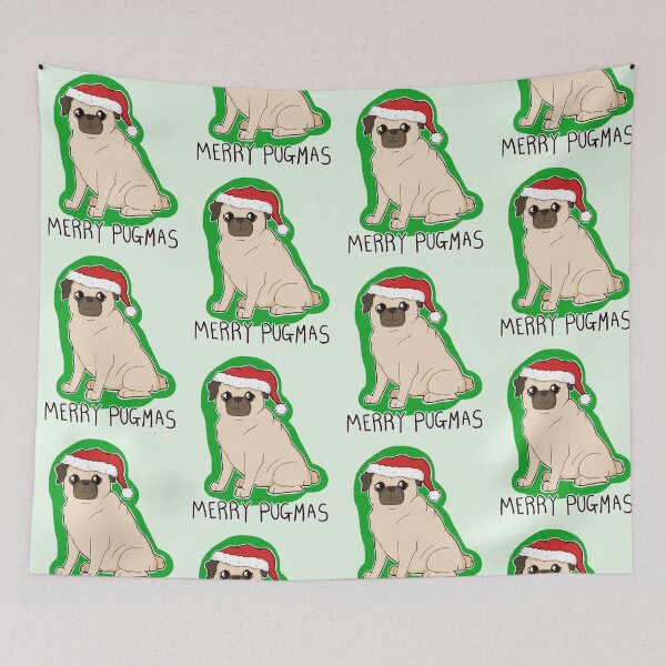 Item preview, Merry Pugmas! designed and sold by jennisney.