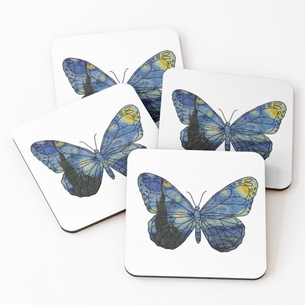 Item preview, Starry Night Butterfly designed and sold by BogieStudios.