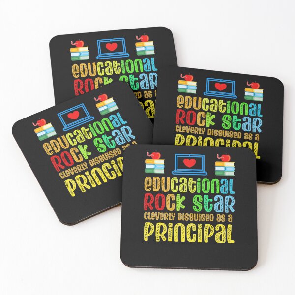 Item preview, Educational Rock Star Cleverly Disguised As A Principal designed and sold by TeesYouWant.