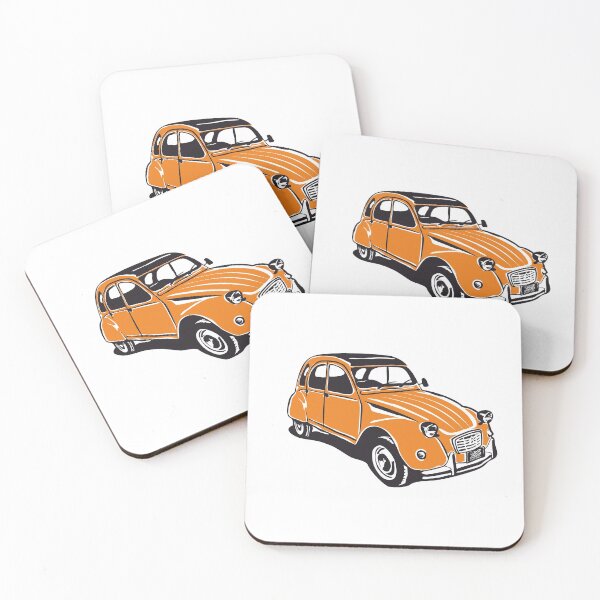 Item preview, 2CV classic French car DRS Customs orange designed and sold by DRScustoms.