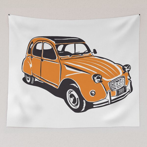 Item preview, 2CV classic French car DRS Customs orange designed and sold by DRScustoms.