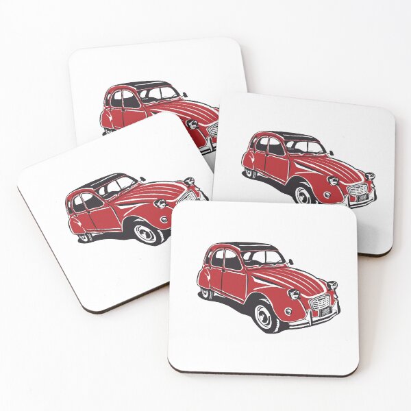 Item preview, 2CV classic French car DRS Customs red designed and sold by DRScustoms.
