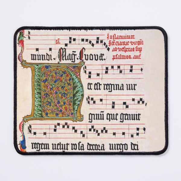 Item preview, Antiphonary - Medieval Musical Manuscript designed and sold by brushandframes.