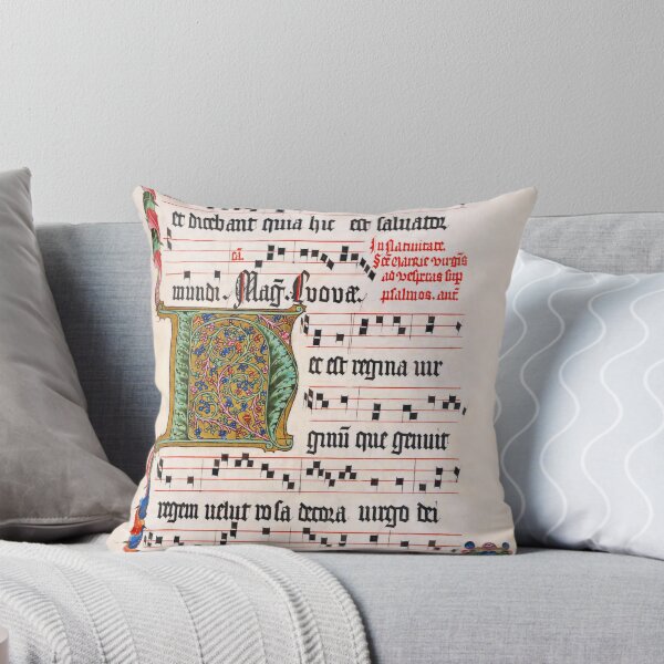 Item preview, Antiphonary - Medieval Musical Manuscript designed and sold by brushandframes.