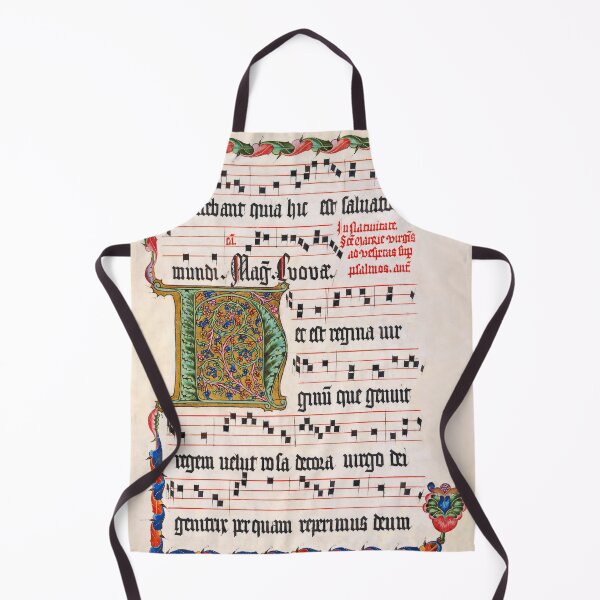 Item preview, Antiphonary - Medieval Musical Manuscript designed and sold by brushandframes.