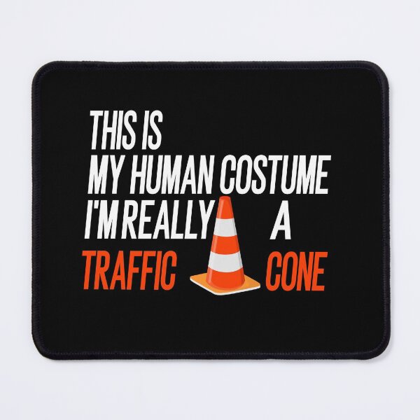 Item preview, Halloween Human Costume I'm Really A Traffic Cone designed and sold by JustBeeAwesome.