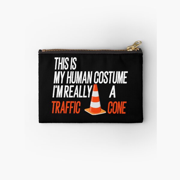 Item preview, Halloween Human Costume I'm Really A Traffic Cone designed and sold by JustBeeAwesome.
