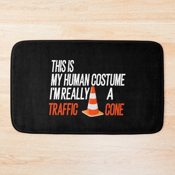 Item preview, Halloween Human Costume I'm Really A Traffic Cone designed and sold by JustBeeAwesome.