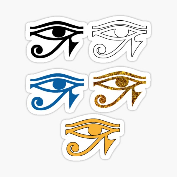 Sticker decorativo Occhio di Horus - TenStickers