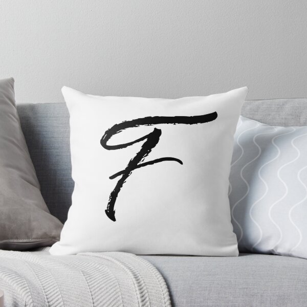 Artikelvorschau, Monogramm in Kursivschrift | Monogrammbuchstabe F entworfen und verkauft von JustSeasons.